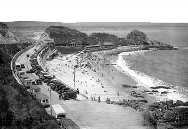 Costanera y playa en sus primeros años